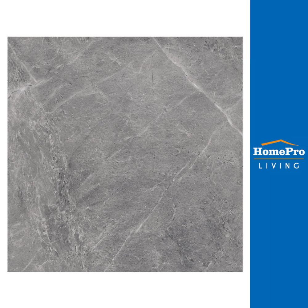 HomePro กระเบื้องพื้น 60X60 ซม. ฟอสโซ เทา PM 1.44M2 แบรนด์ TARA
