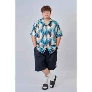 เสื้อเชิ้ตฮาวาย เสื้อลายดอก อก 54-66 นิ้ว ไซส์ใหญ่พิเศษ เสื้อคนอ้วน : KODYAI