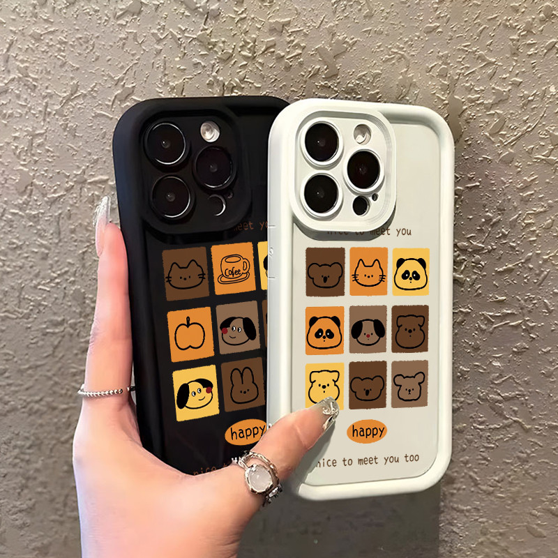 เคสสำหรับ Samsung Galaxy A10s M01s เคสโทรศัพท์กันกระแทกรูปสัตว์น่ารัก - รูปที่ 3