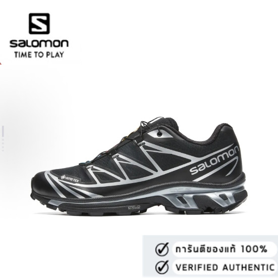 SALOMON  XT-6 GTX Black  silver（ของแท้ 100%💯）