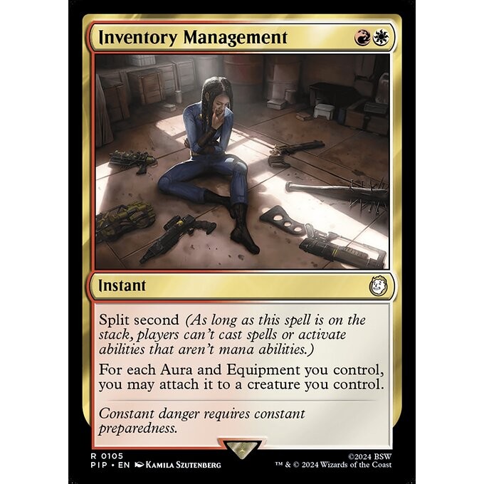 [Fallout] - [PIP] - (R) -[Inventory Management] -  [2024]