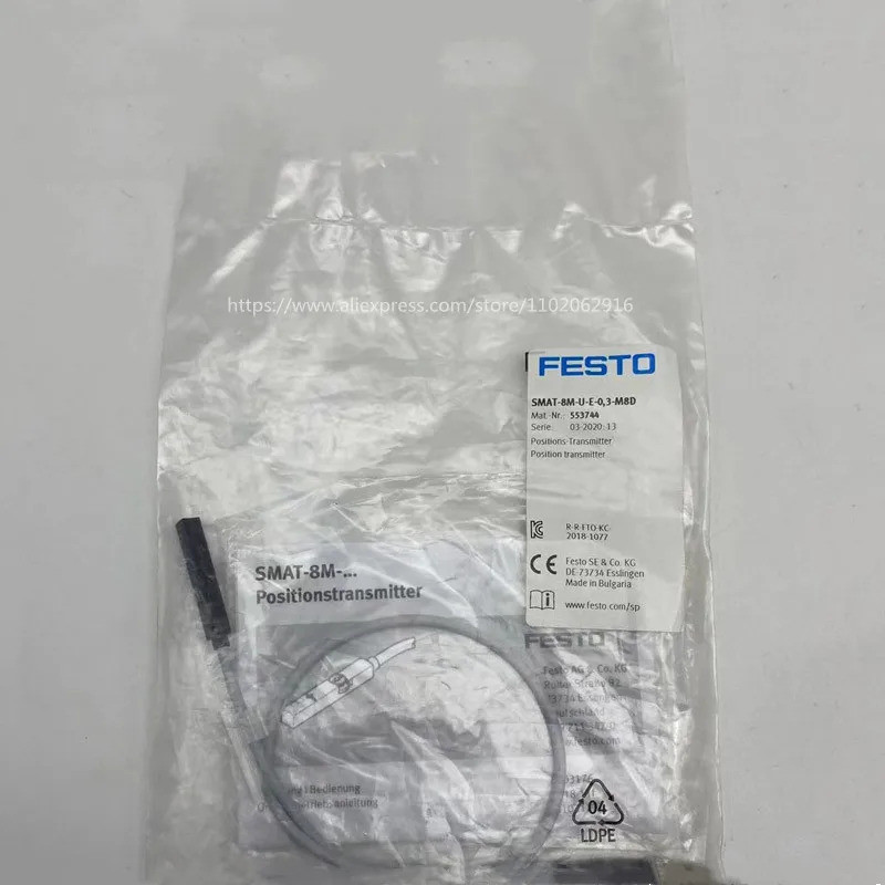 <0>FESTO ของแท้ SMAT-8M-U-E-0,3-M8D 553744   ตำแหน่งเครื่องส่งสัญญาณ