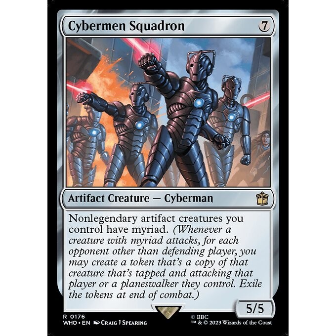 [Doctor Who] - [WHO] - (R) -[Cybermen Squadron] -  [2023]