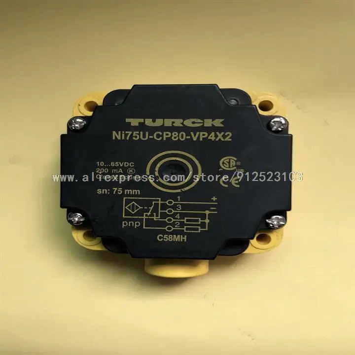 <0>NI75U-CP80-VN4X2 NI75U-CP80-VP4X2 เซ็นเซอร์จับความใกล้เคียง Turck ใหม่ คุณภาพสูง