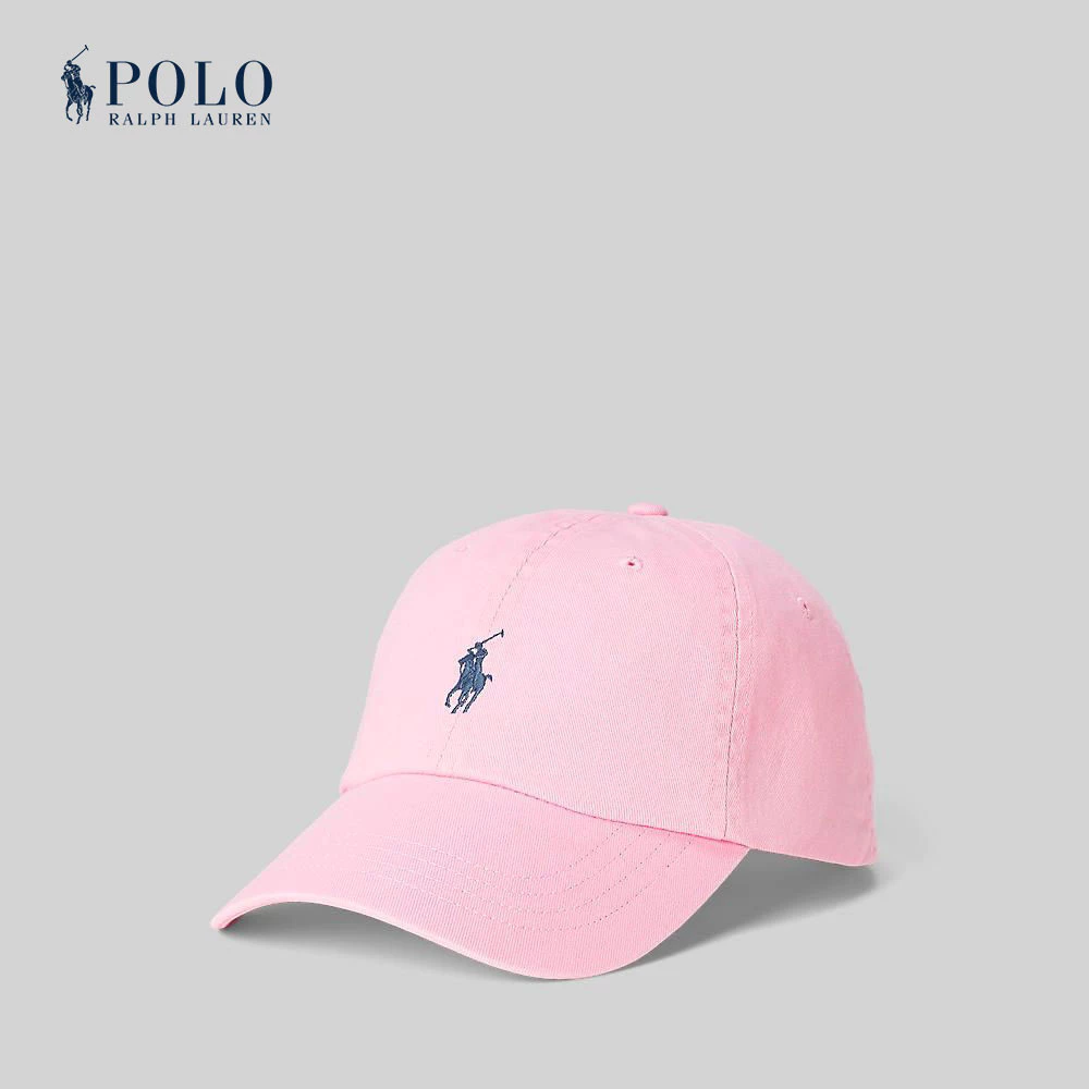 Polo Ralph Lauren CAP / HAT Cotton Chino Ball Cap หมวก รุ่น MAPOHGS0J420298 สี 650 PINK