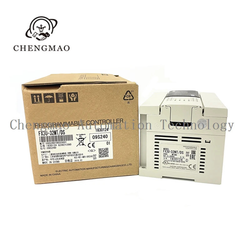หน่วยฐาน CPU ใหม่จากญี่ปุ่น PLC FX3U-32MR/DS FX3U-32MT/DS FX3U-64MT/DS FX3U-80MT/DS FX3U-48MT-DS FX3