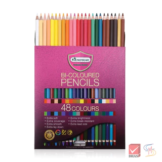 Master Art มาสเตอร์อาร์ต สีไม้ ดินสอสี ชนิด 2 หัว 12-36 สี