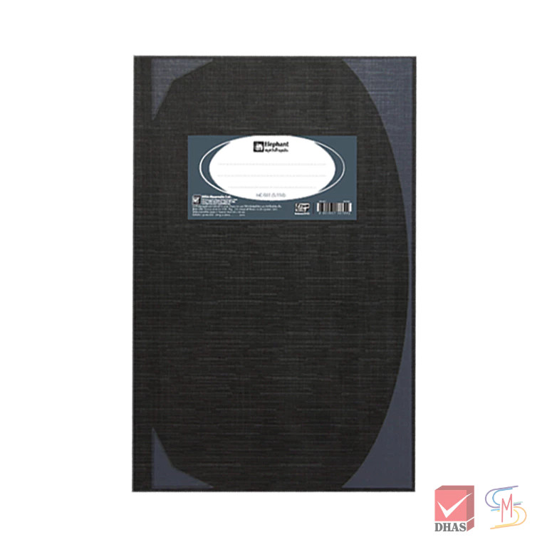 Elephant ตราช้าง สมุดบันทึก สมุดมุมมัน 70G 5/100 HC จำนวน 1 เล่ม - รูปที่ 5