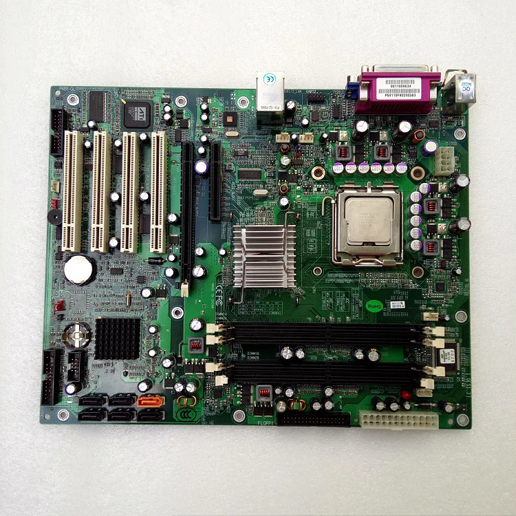 แผงควบคุมอุตสาหกรรม T168 T468 G5 R150 เมนบอร์ดเซิร์ฟเวอร์ P4BY-GL 11009634   คุณภาพดี