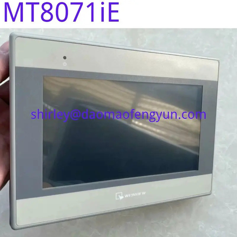บอร์ดหน้าจอสัมผัส Weilentong MT8071iE ขนาด 7 นิ้ว ควบคุมอุตสาหกรรม มนุษย์-เครื่อง