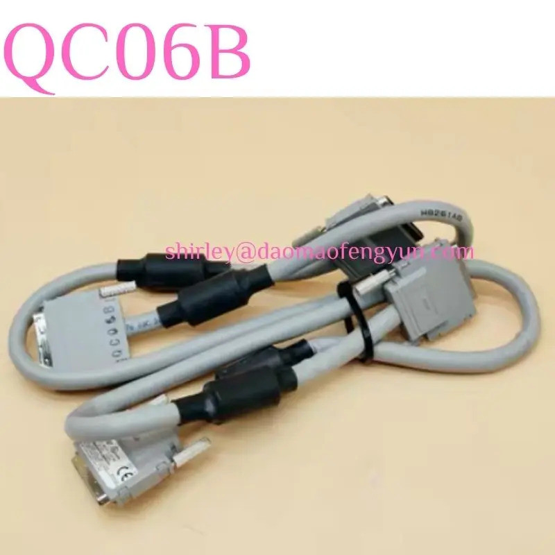 ใช้ QC06B Q Series PLC สายเชื่อมต่อที่มีความยาว60ซม. นำเข้าเดิม