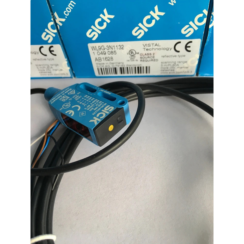 ใหม่ เซ็นเซอร์โฟโตอิเล็กทริคสะท้อนกระจก WL9G-3N1132 WL9G-3N1132P05 WL9G-3N1132P11