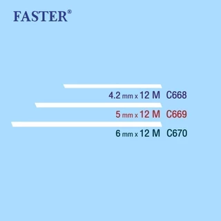 เทปลบคำผิด PRO-LINE+ EXTRA LONG FASTER คละสี ราคาต่อชิ้น