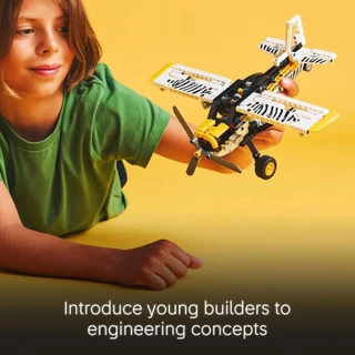 LEGO Technic 42198 Bush Plane (333pcs.), Building Blocks, Kids Toy