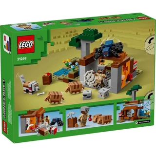 LEGO Minecraft 21269 The Armadillo Mine Expedition (247pcs.), Building Blocks, Kids Toy