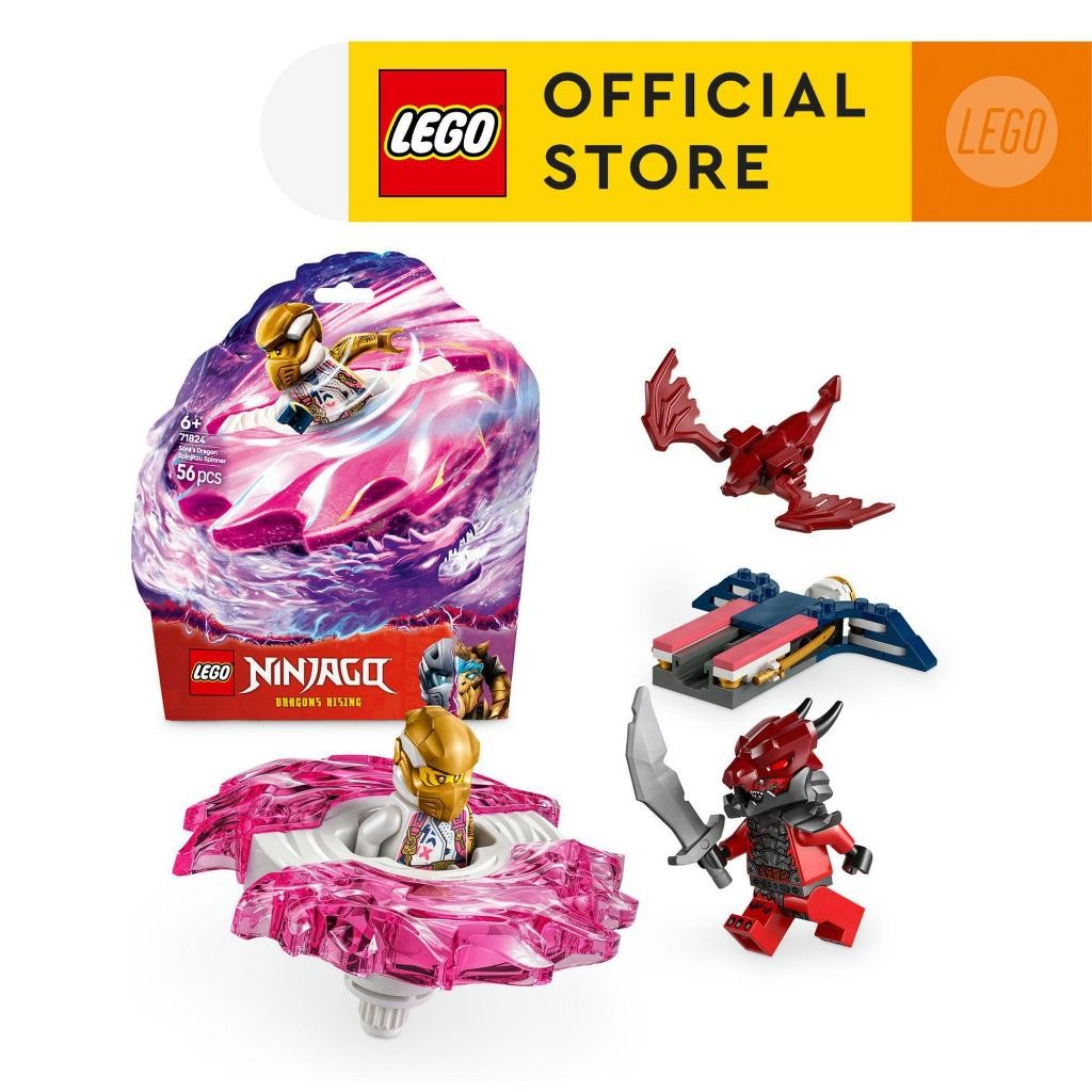 LEGO NINJAGO 71824 Sora's Dragon Spinjitzu Spinner (56 Pieces)