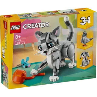 LEGO Creator 31163 Playful Cat (407pcs.), Building Blocks, Kids Toy