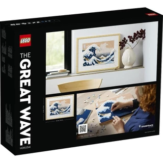 LEGO ART 31208 Hokusai – The Great Wave Building Kit (1810pcs.), Building Blocks, Kids Toy