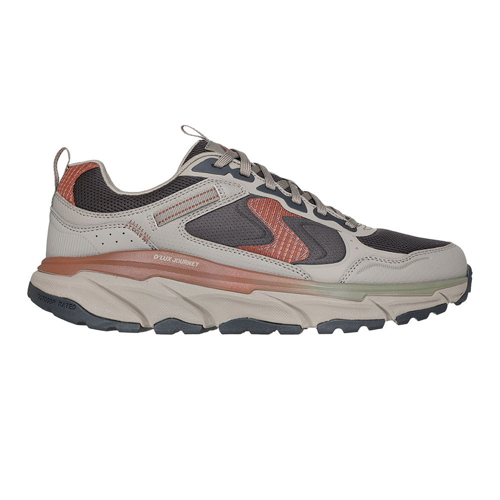 Skechers สเก็ตเชอร์ส รองเท้าผู้ชาย Men D'lux Journey Outdoor Shoes - 237415-TPMT - Air-Cooled Memory Foam