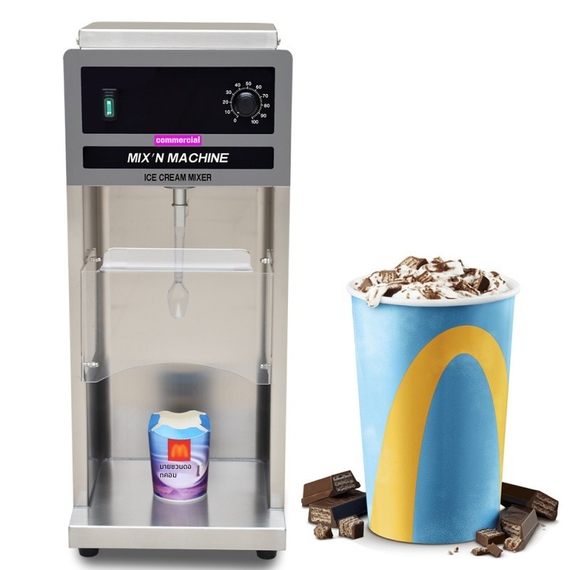 🚚จัดส่งฟรี🚚 เครื่องผสมไอศกรีม McFlurry เครื่องผสมไอศกรีมพาณิชย์