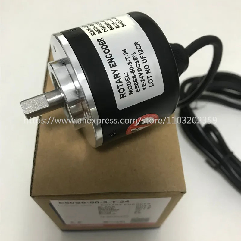 ใหม่ โรตารีเอ็นโค้ดเดอร์ E40S6-1000-3-T-24 10 20 30 30PR 1024 360 2500 600-N-2000-6-L-5 E40S8 E50S8 