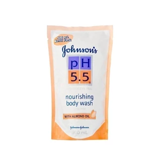 จอห์นสันบอดี้แคร์ ครีมอาบน้ำ พีเอช5.5ทูอินวันรีฟิลวิทอัลมอนด์ Johnson Body Care Body Wash pH5.5 Almond Wash Refill 500ml