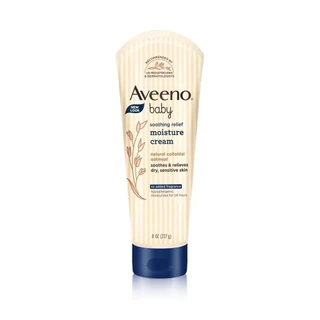 อาวีโน่เบบี้ โลชั่นเด็ก ซูทติ้งรีลีฟ มอยส์เจอร์ ครีม 227 ก. Aveeno Baby Soothing Moisture Creamy Cream 227 g.