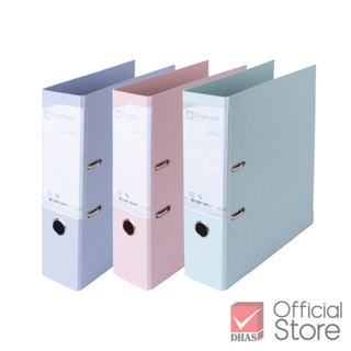 Elephant แฟ้ม แฟ้มใส่เอกสาร สันกว้าง No.2100 A4 สีพาสเทลนู้ด…