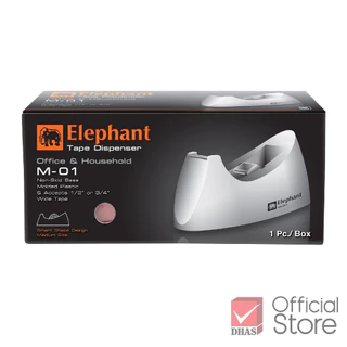 Elephant แท่นตัดเทป แท่นเทปใส รุ่น M-01 จำนวน 1 แท่น