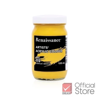 Renaissance สีอะคริลิค 120 มล. 5 เฉดสี จำนวน 1 ขวด