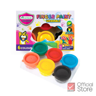 Master Art สีทามือ ฟิงเกอร์เพ้นท์ สีปลอดสารพิษสำหรับเด็ก ชนิ…