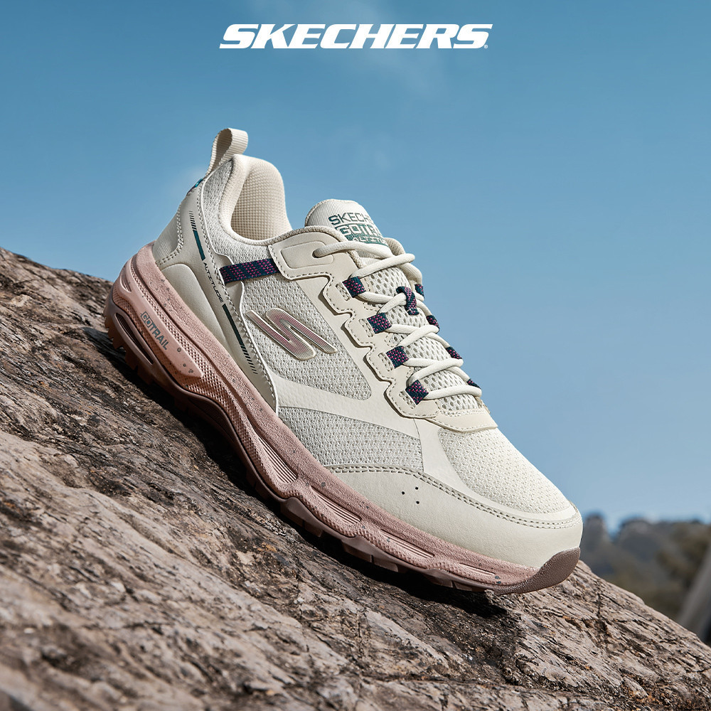Skechers สเก็ตเชอร์ส รองเท้า ผู้หญิง GOrun Trail Altitude Shoes - 128221C-NAT