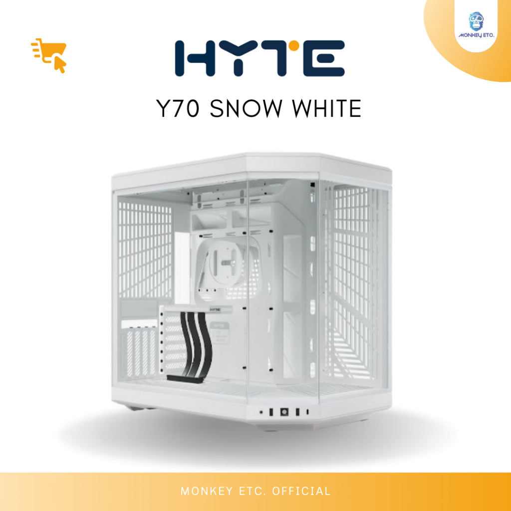HYTE Y70 SNOW WHITE เคสคอมพิวเตอร์