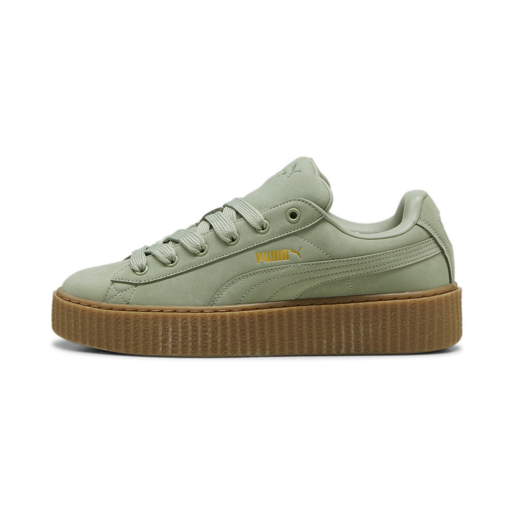 PUMA PRIME/SELECT - รองเท้าผ้าใบ FENTY x PUMA Creeper Phatty Earth Tone Unisex สีเขียว - 39681302