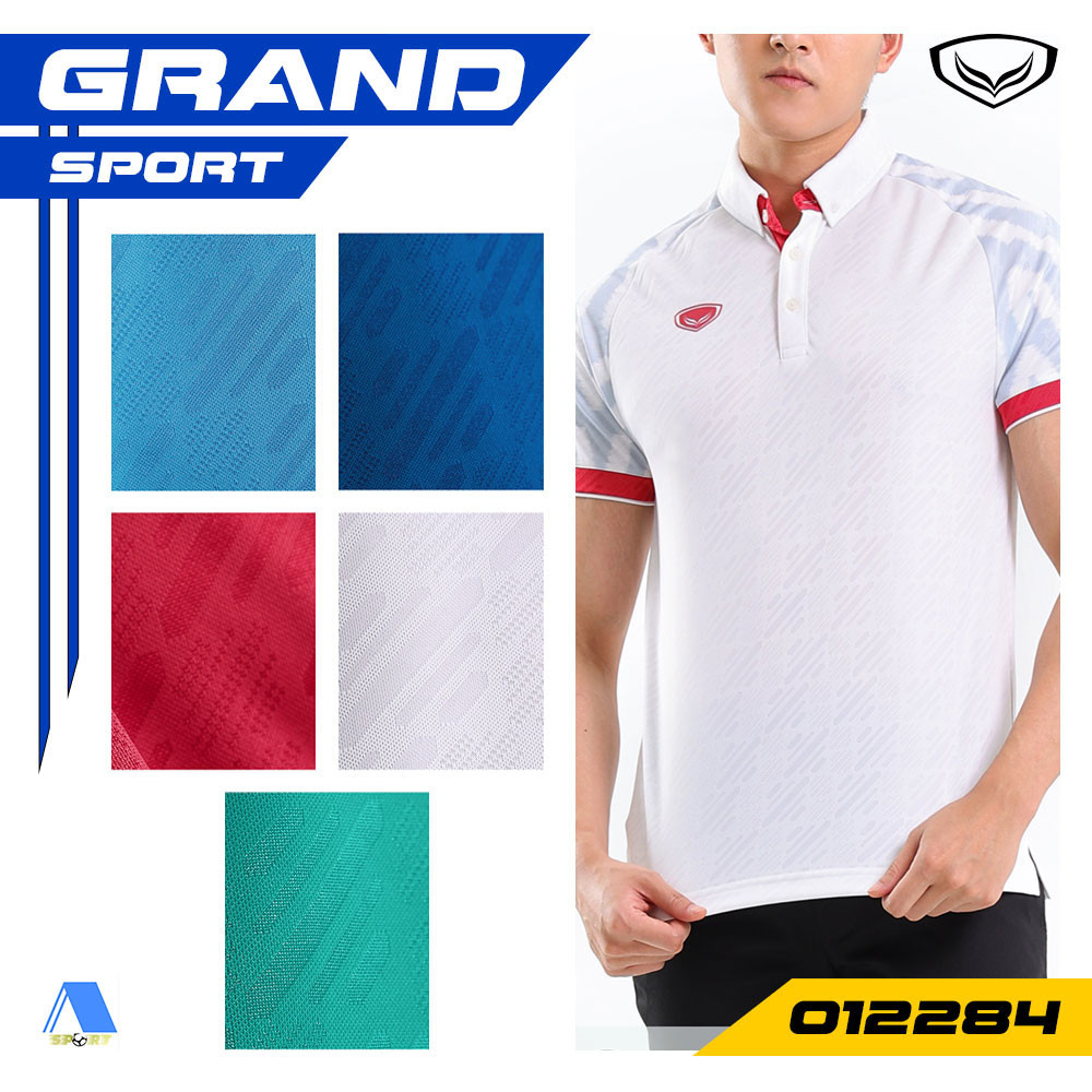 GRAND SPORT เสื้อโปโลรีไซเคิล รหัสสินค้า 012284 แท้100%