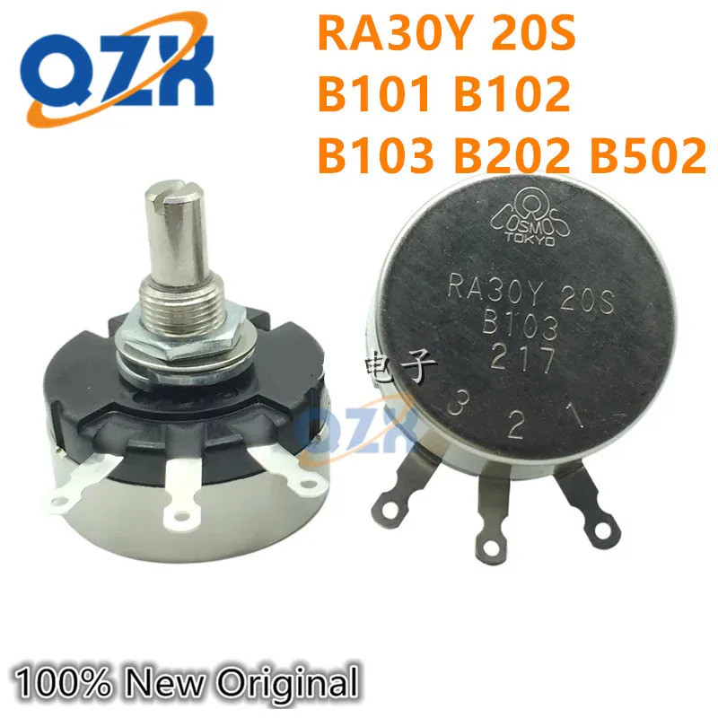 โพเทนชิโอมิเตอร์แบบขดลวดเดี่ยว TOKYO RA30Y 20S B101 B102 B103 B202 B502