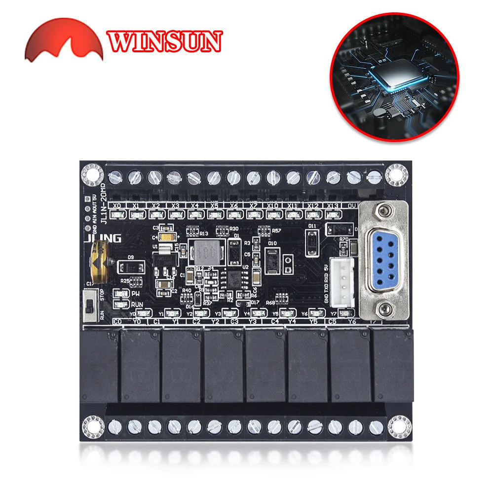 รีเลย์/ทรานซิสเตอร์หน่วงเวลา FX1N-32MR -20MR -14MR -10MR -06MR -20MT -14MT -10MT 10-28V ช่วง DC12V/2