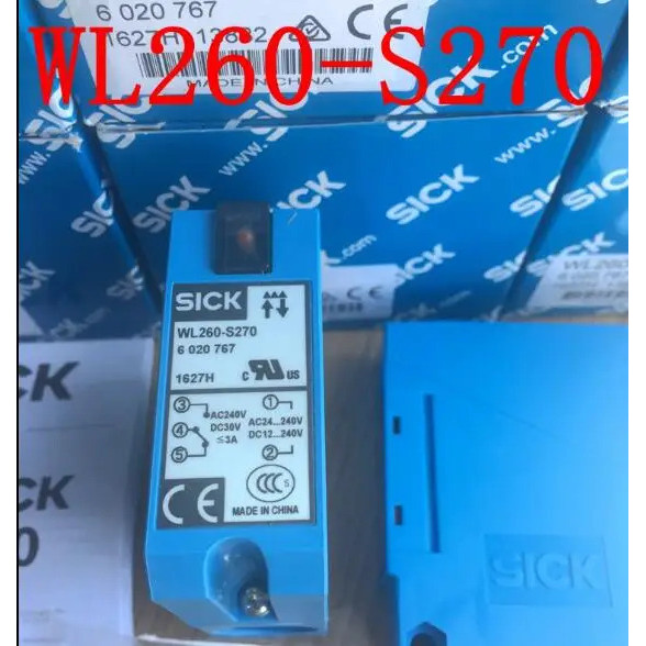 WL260-S270 เซ็นเซอร์สวิตช์โฟโตอิเล็กทริค Sick ใหม่ 100% ของแท้