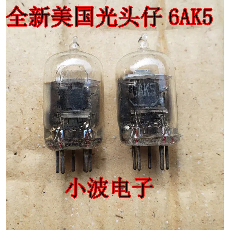 หลอด EF95 รุ่น 6j1 5654 รุ่นใหม่หน้าจอดำ 6ak5 รุ่นเด็กหัวล้าน