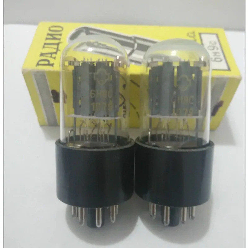 โซเวียตพิษเสียง6H9C หลอดอิเล็กตรอนรุ่น6SL7 6N9P หลอดเสียงที่ไม่ซ้ำกันและผู้หญิง
