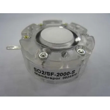 Swiss Membrapor เซ็นเซอร์ก๊าซพิษ SO2/SF-2000-S ประเภทแรงดันพร้อมเซ็นเซอร์ไดออกไซด์ตัวกรองก๊าซที่เป็น