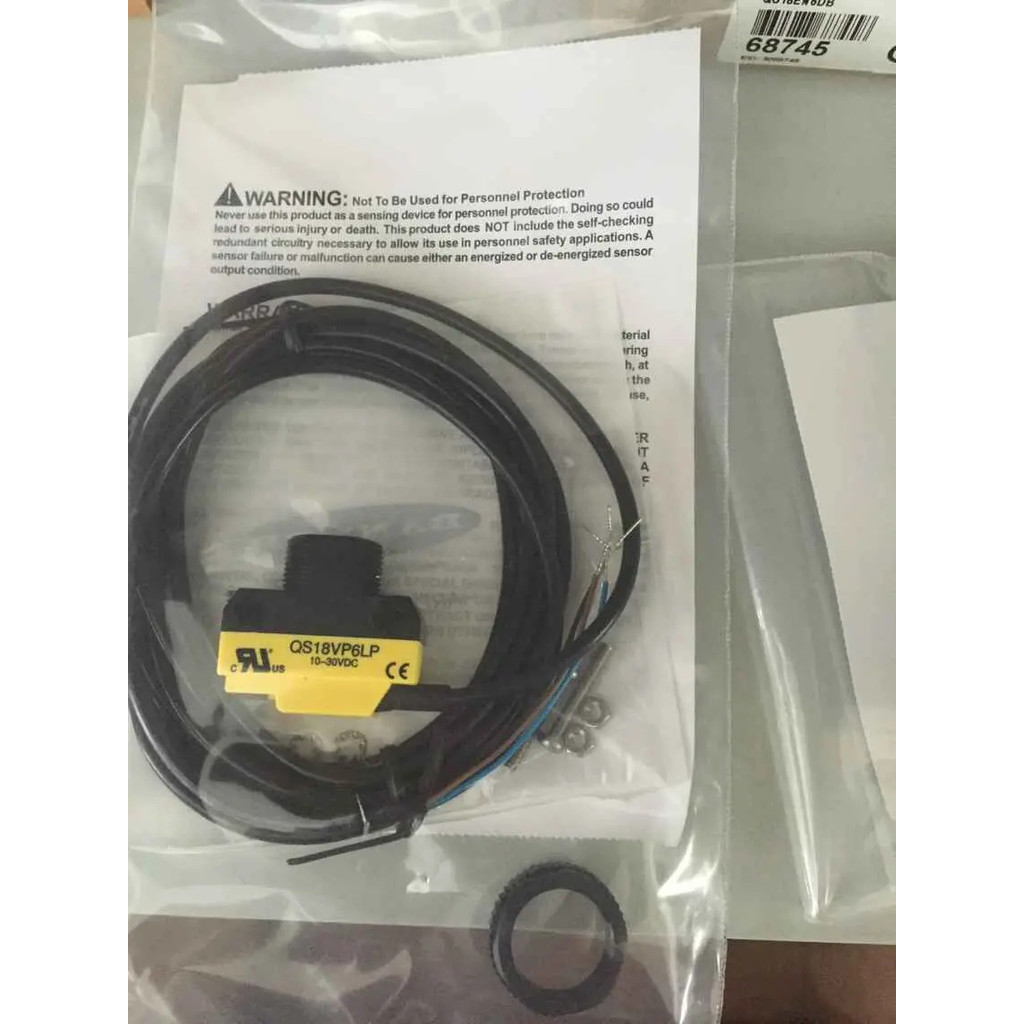 รุ่น QS18VN6LP QS18VP6LP QS18VN6D QS18VP6D เซ็นเซอร์สวิตช์โฟโตอิเล็กทริค ใหม่และต้นฉบับ 100%