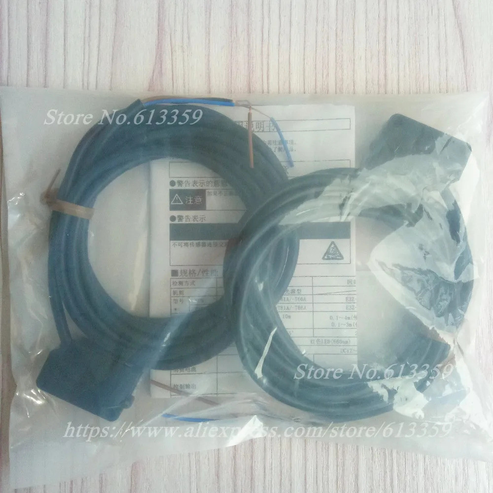 เซ็นเซอร์โฟโตอิเล็กทริค E3Z-T61 ใหม่คุณภาพสูง E3Z-T61-D E3Z-T61-L