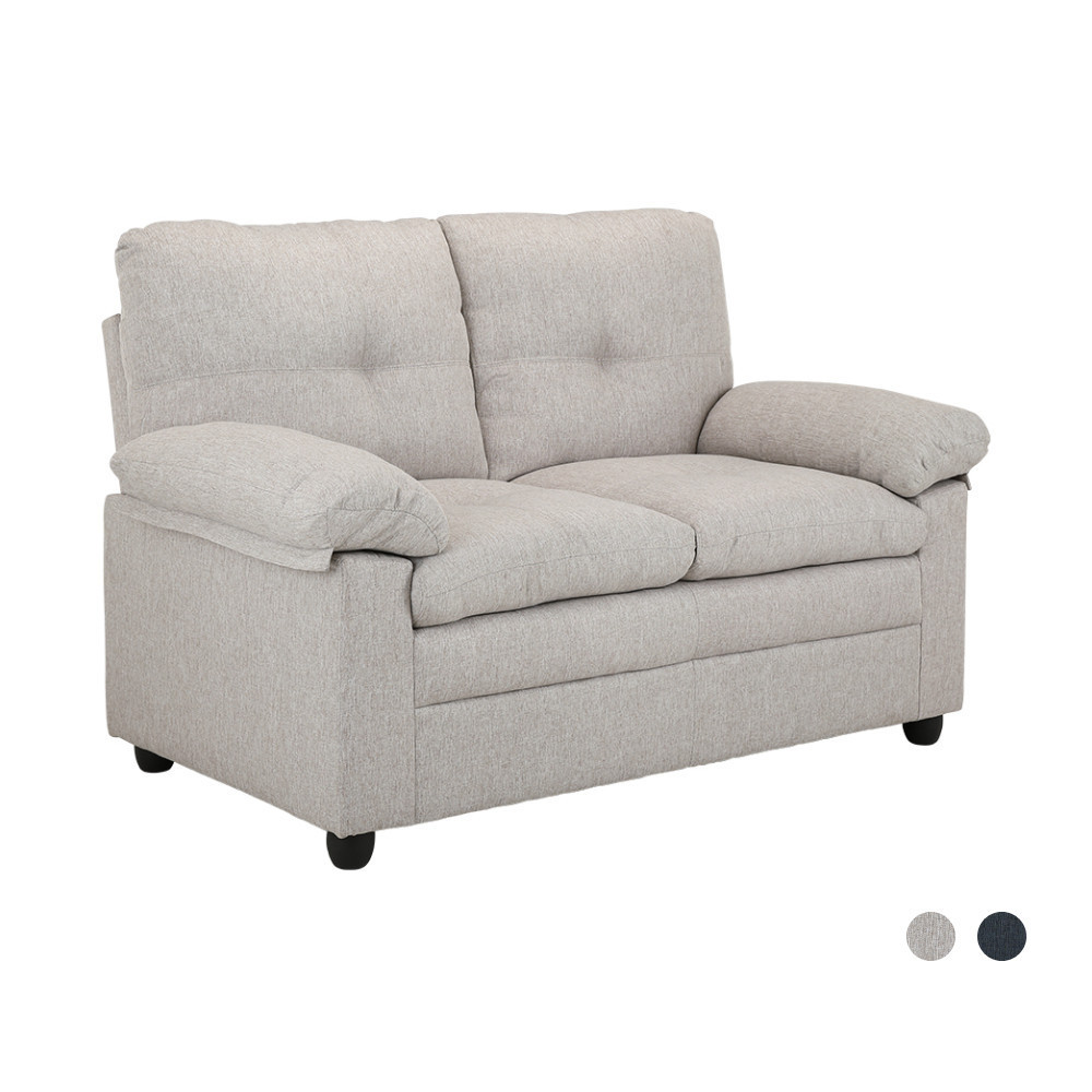 Furinbox โซฟาผ้า 2 ที่นั่ง รุ่นออกัสต้า - มี 2 สีให้เลือก