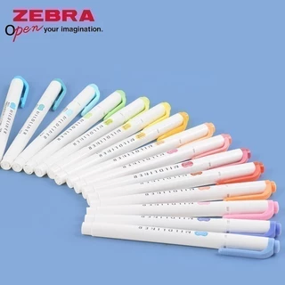 มีสีใหม่ ปากกาเน้นข้อความ Mildliner แบบแยกแท่ง และชุดเซ็ต 5 สี