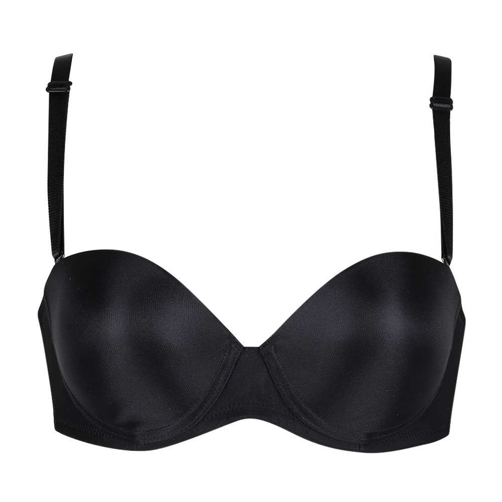 Triumph เสื้อชั้นในมีโครง คัพทรงครึ่งทรง แผ่นดันทรงถอดได้ สายบ่าถอดได้ รุ่น Maximizer 025 MDS รหัส 10001466 สีดำ 0004