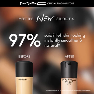 MAC MINI STUDIO FIX FLUID SPF15 15ML/ แมค ครีมรองพื้น MINI STUDIO FIX FLUID SPF15 เนื้อแมตต์ติดทนนาน 24ชม. 15 มล.