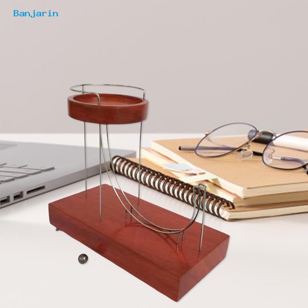 (Malukusk) ลูกบอลแกะสลัก รูปตัว U ของเล่นฟิสิกส์ แบบไม่หยุด ป้องกันรอยขีดข่วน สําหรับตกแต่งบ้าน