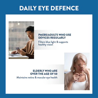 Swisse Ultiboost Vision Health แท็บเล็ตเคลือบฟิล์ม 60 เม็ด (EXP:09 2027)