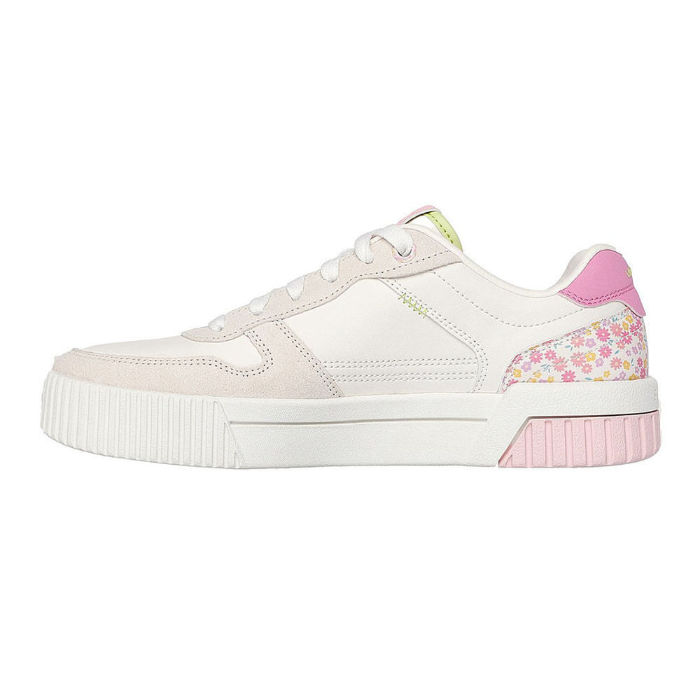 Skechers สเก็ตเชอร์ส รองเท้าผู้หญิง Women SKX Court Classics Jade Dainty Florals Shoes - 185224-NTMT